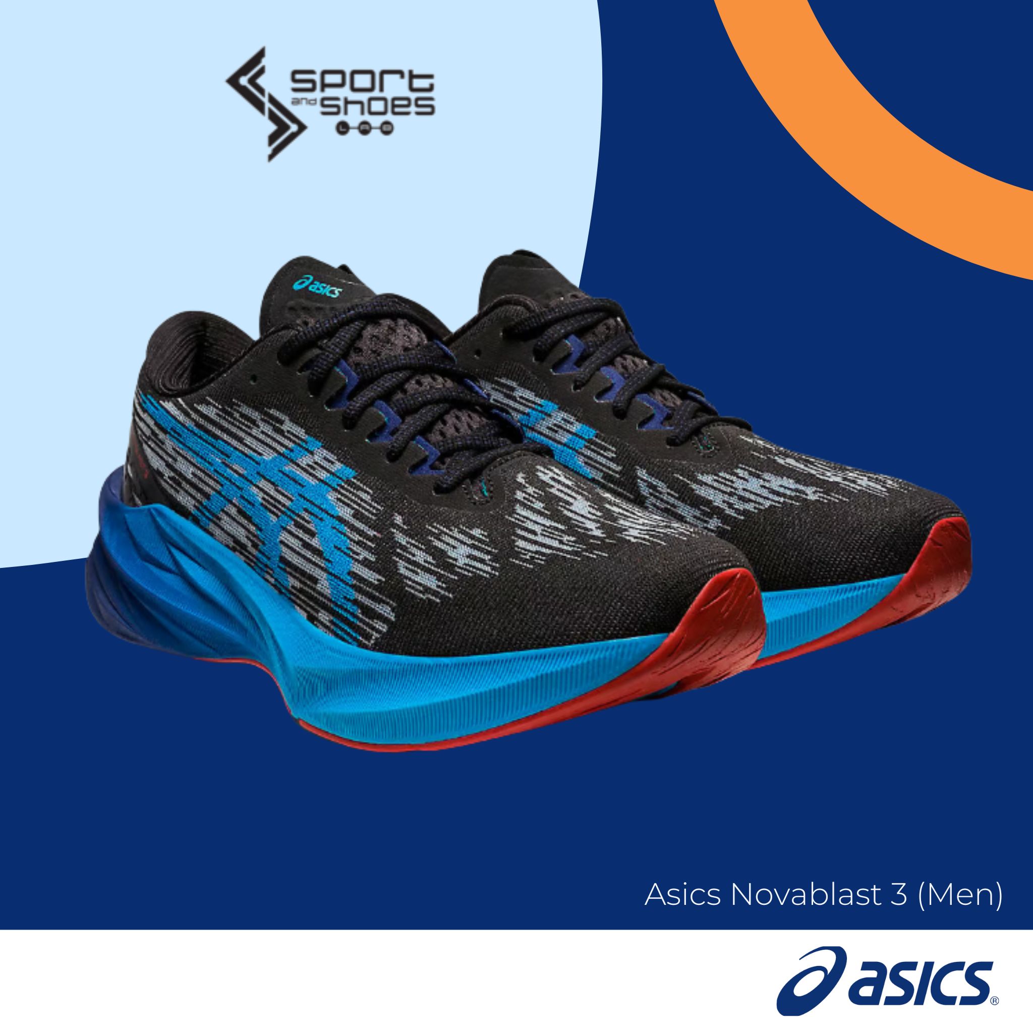 Asics Novablast3 WIDE (M) (1011B459-004)