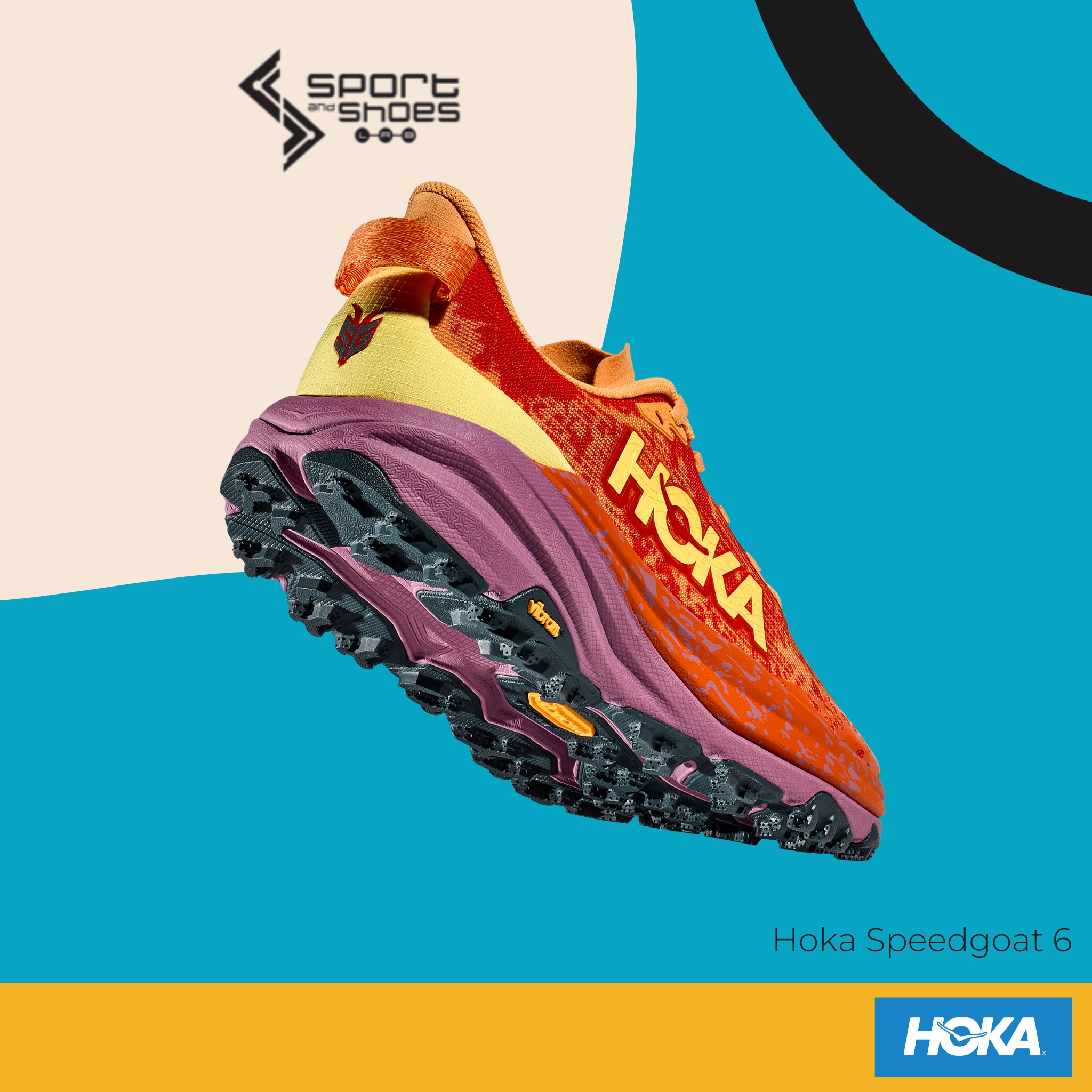 Hoka Speedgoat6 WIDE (M) (1147830-SRBT)